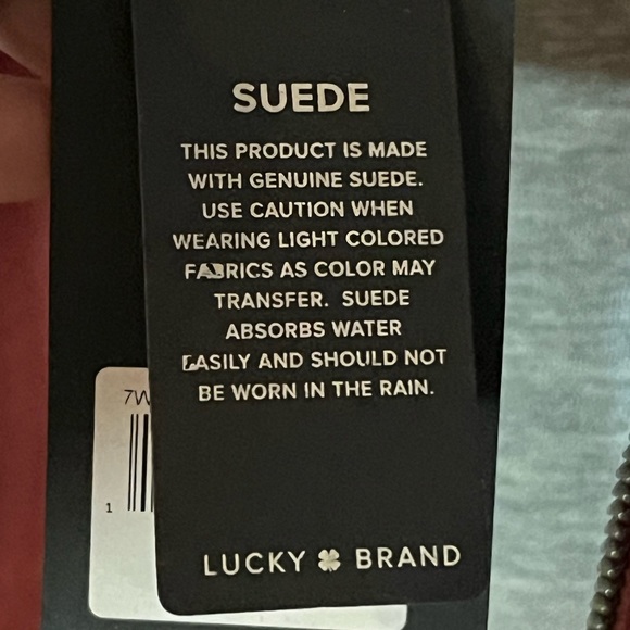 Red suede jacket - Picture 6 of 9